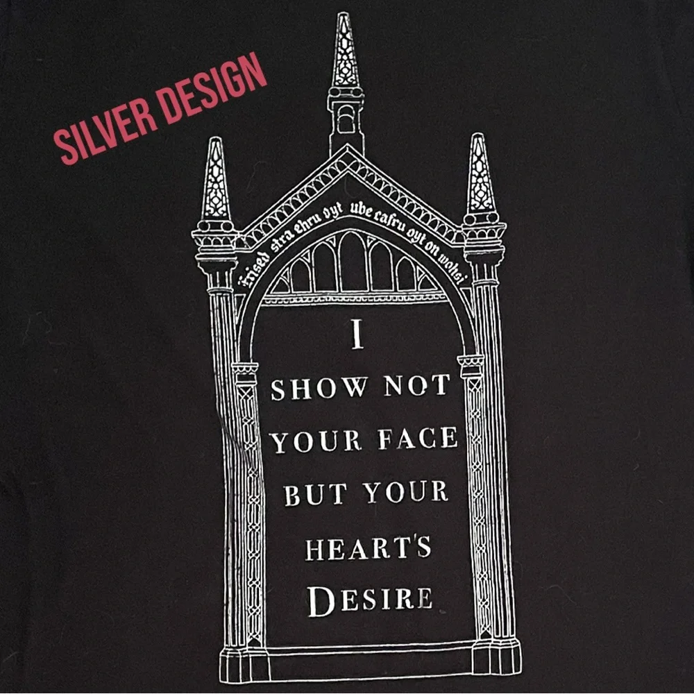 Harry Potter Black & Silver ‘Mirror of Erised” Shirt - Picture 6 of 7